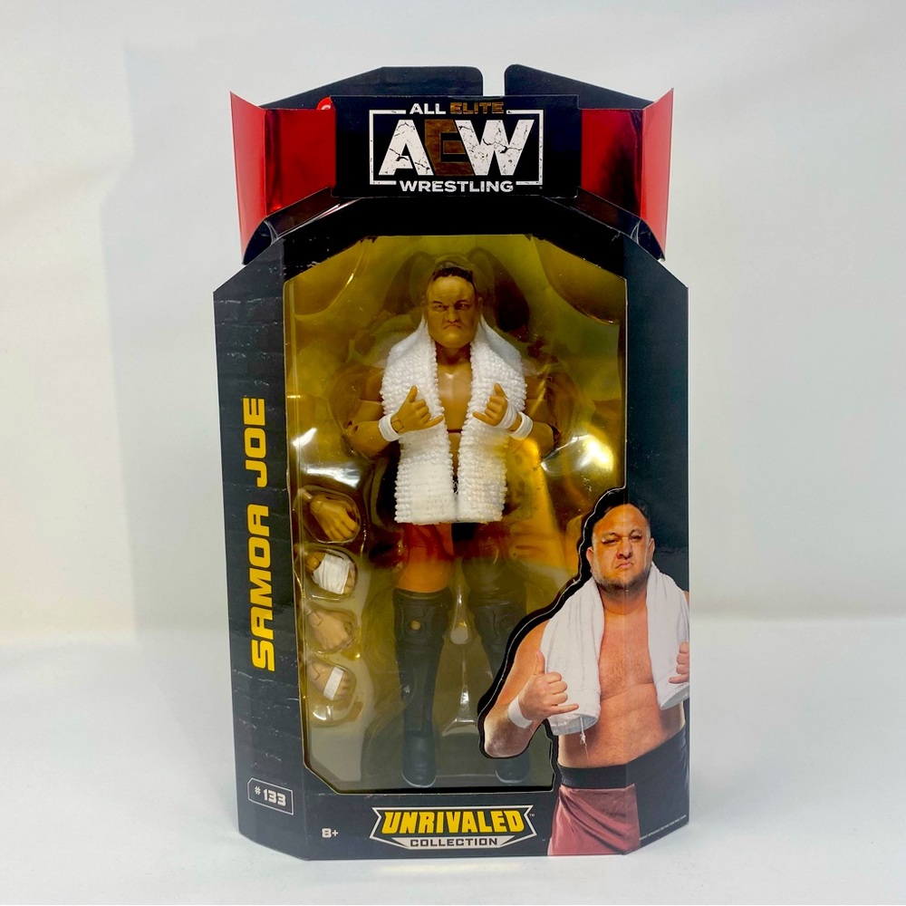 AEW Unrivaled‎ Collection #133 Samoa Joe Target Exclusive WWE 6” Action Figure